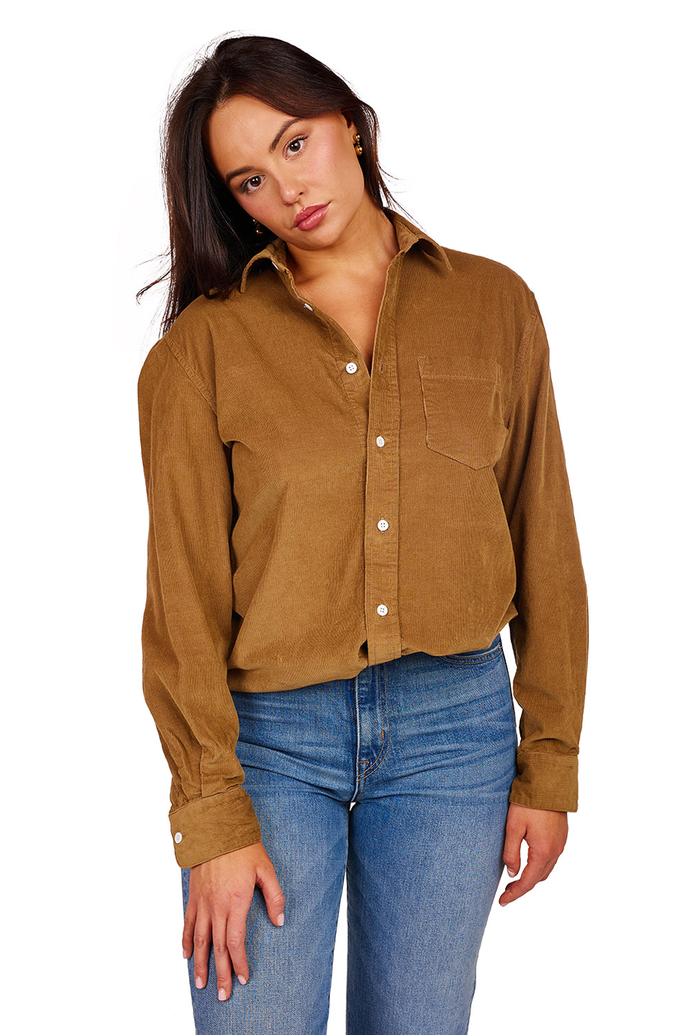 Classic Shirt - Feather Cord Whiskey