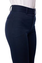 Load image into Gallery viewer, Le High Flare Split Front Trouser - Navy
