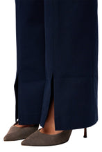 Load image into Gallery viewer, Le High Flare Split Front Trouser - Navy
