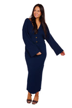 Load image into Gallery viewer, Morrow Cardigan - Midnight Blue
