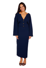 Load image into Gallery viewer, Morrow Cardigan - Midnight Blue
