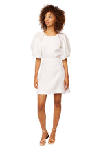 Load image into Gallery viewer, Mai Mini Dress - White Linen
