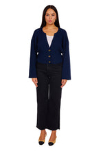 Load image into Gallery viewer, Morrow Cardigan - Midnight Blue
