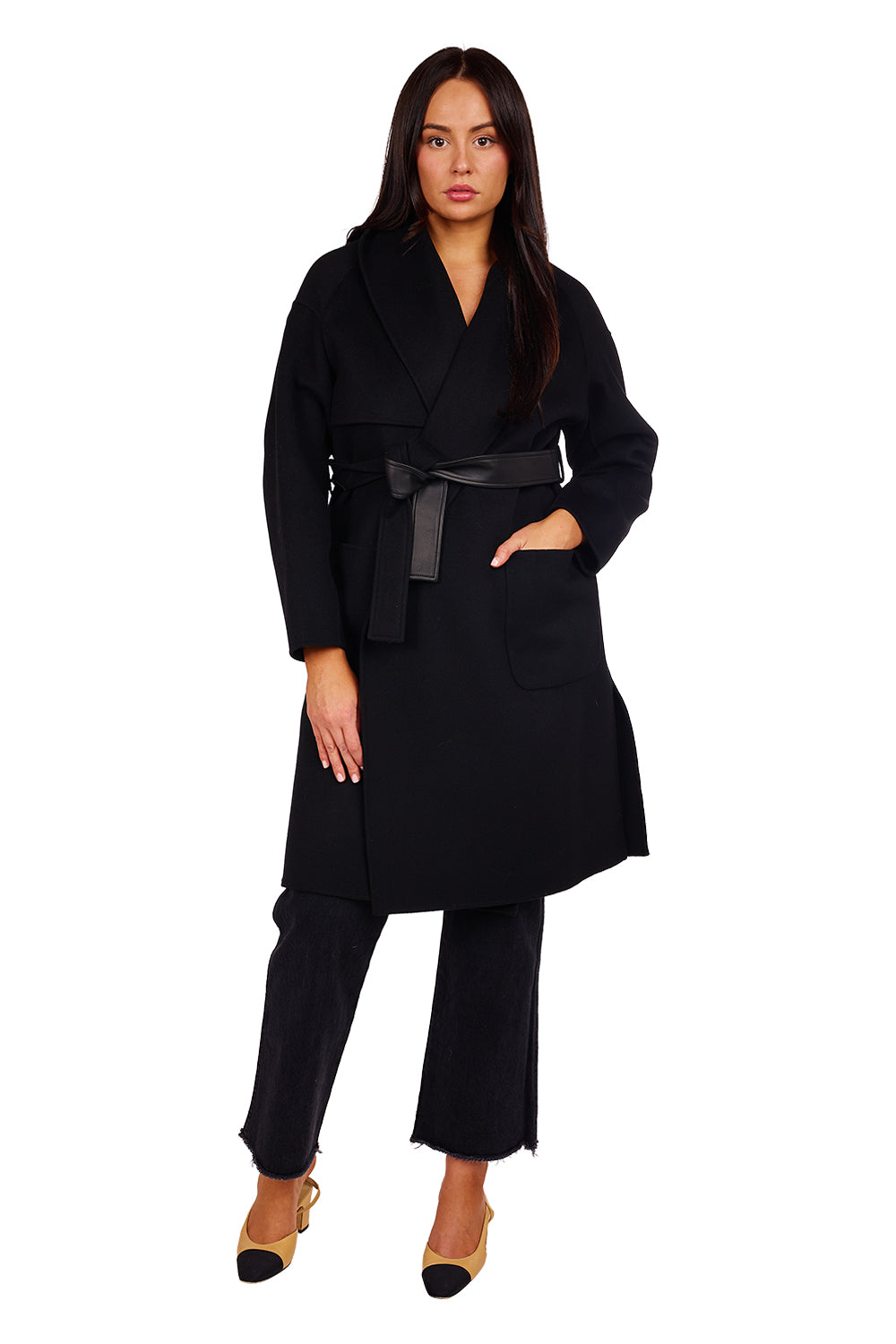 Thalia Coat - Black