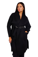 Load image into Gallery viewer, Thalia Coat - Black
