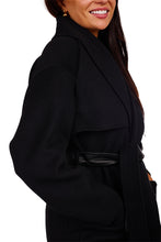 Load image into Gallery viewer, Thalia Coat - Black
