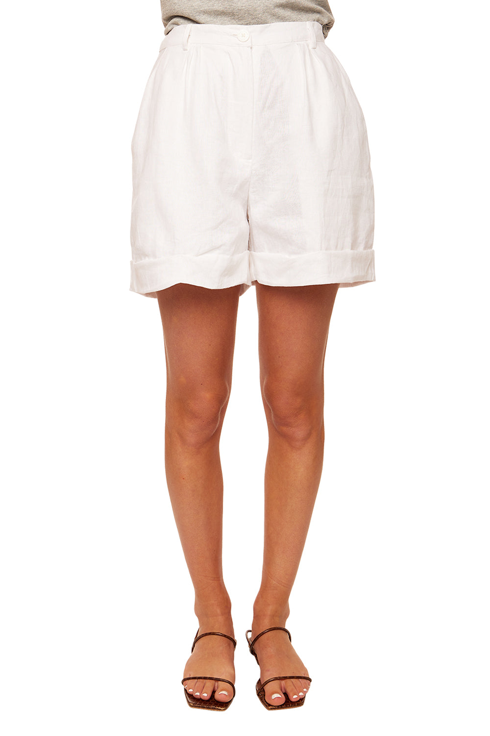 Les Deux Shorts - White Linen