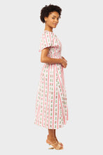 Load image into Gallery viewer, Tamsin Dress - Pink City Stripe
