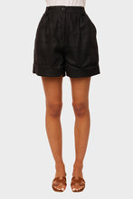 Load image into Gallery viewer, Les Deux Shorts - Black Linen
