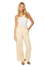 Load image into Gallery viewer, Natalia Trousers - Cream Linen
