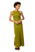 Load image into Gallery viewer, Valenza Maxi Dress - Palm Green Linen

