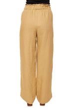 Load image into Gallery viewer, Natalia Trousers - Tan Linen
