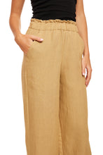 Load image into Gallery viewer, Natalia Trousers - Tan Linen
