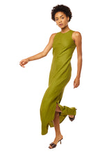 Load image into Gallery viewer, Valenza Maxi Dress - Palm Green Linen
