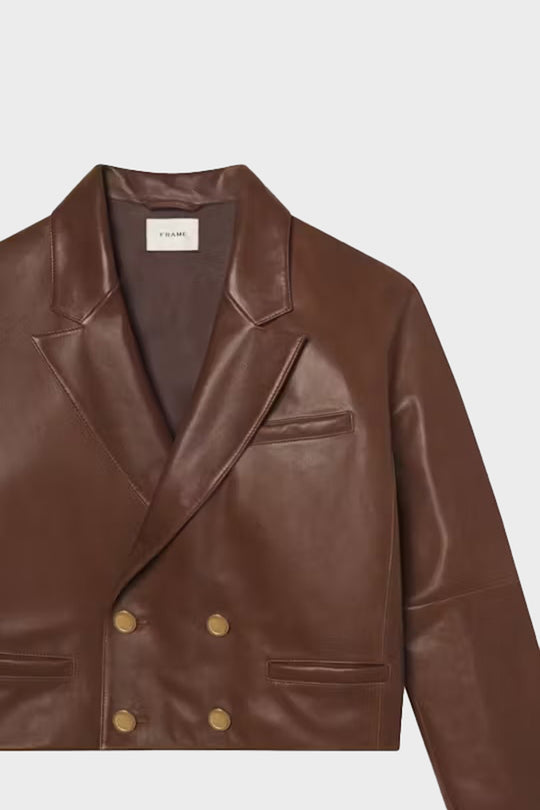 The Leather Timeless Jacket - Cedar