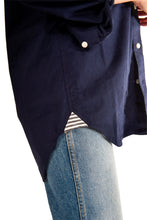 Load image into Gallery viewer, Classic Button Front Shirt - Navy
