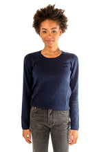 Load image into Gallery viewer, Buenos Aires Slim Crewneck- Navy
