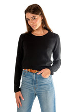 Load image into Gallery viewer, Buenos Aires Slim Crewneck- Black
