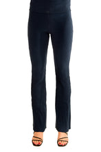 Load image into Gallery viewer, Drapey Rib Flared Tights - Prussian Blue
