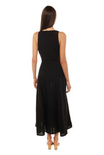 Load image into Gallery viewer, Rose Dress - Black Linen
