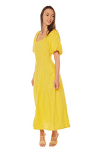 Load image into Gallery viewer, Nell Dress - Sunny Yellow Linen
