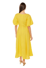 Load image into Gallery viewer, Nell Dress - Sunny Yellow Linen
