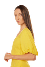 Load image into Gallery viewer, Nell Dress - Sunny Yellow Linen
