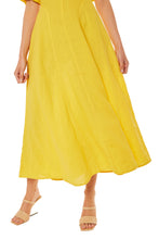 Load image into Gallery viewer, Nell Dress - Sunny Yellow Linen
