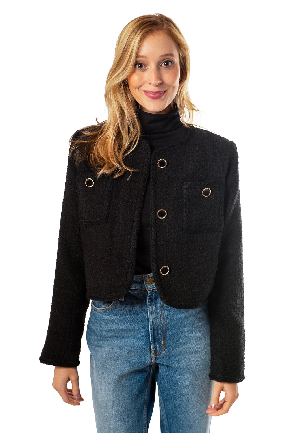 Doris Short Jacket - Noir