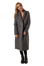 Load image into Gallery viewer, EP X RJ Tailored Coat - Black Houndstooth
