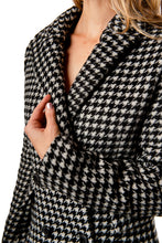 Load image into Gallery viewer, EP X RJ Tailored Coat - Black Houndstooth
