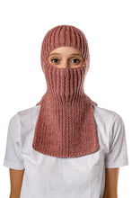 Load image into Gallery viewer, Speigas Balakava - Dusty Pink Alpaca Wool
