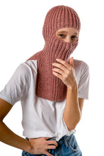 Load image into Gallery viewer, Speigas Balakava - Dusty Pink Alpaca Wool
