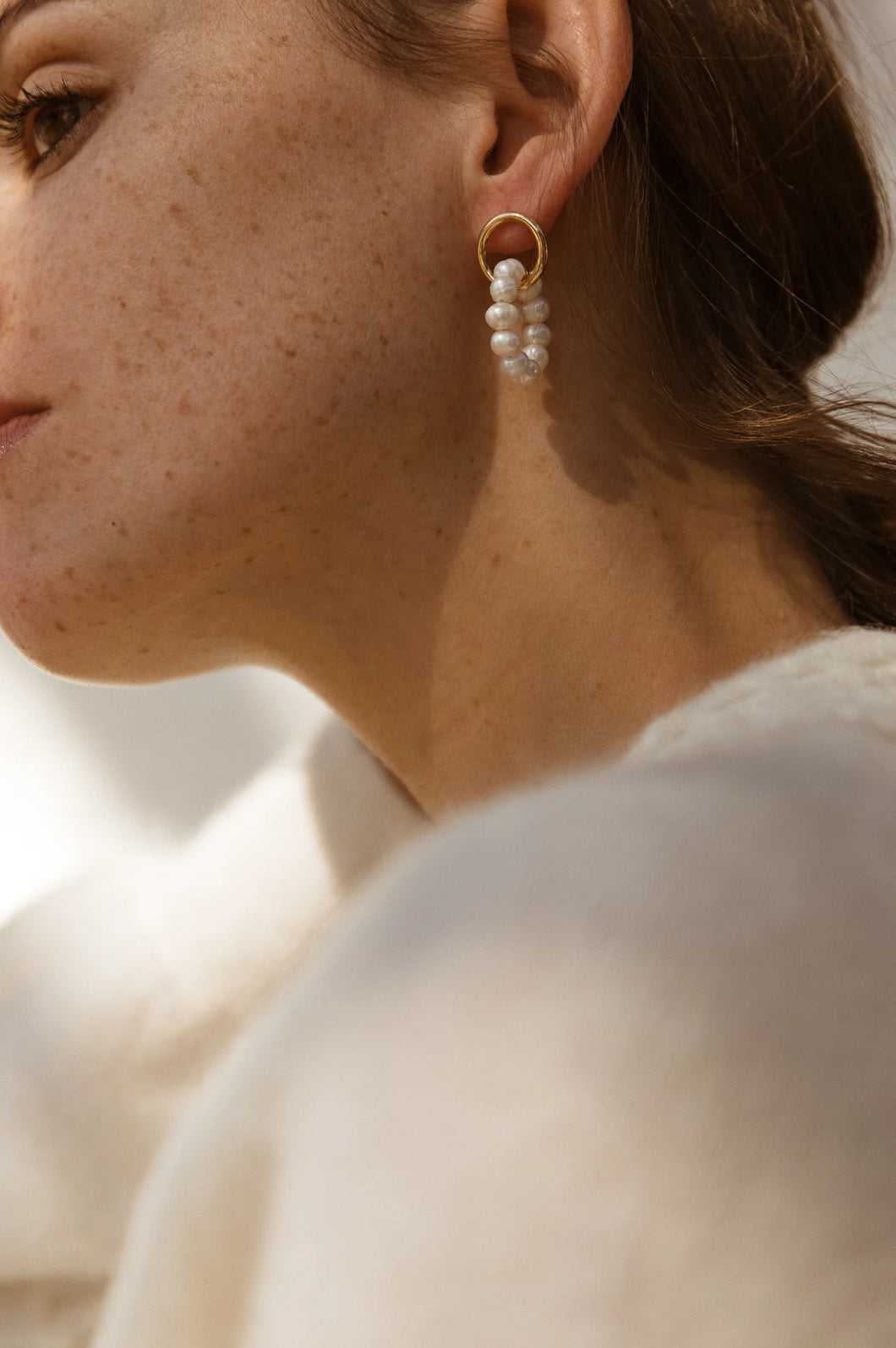 Angie Small Earrings - Gold