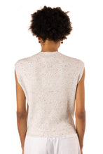 Load image into Gallery viewer, Brooke Sleeveless Sweater Vest - Cream Speckled
