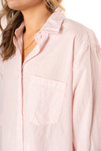 Load image into Gallery viewer, Sydney Boyfriend Shirt - Blush Salt
