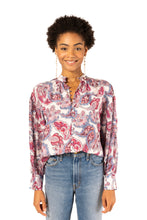 Load image into Gallery viewer, Anita Shirt - Pristine Paisley Light

