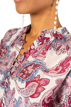 Load image into Gallery viewer, Anita Shirt - Pristine Paisley Light

