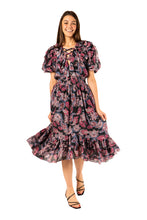 Load image into Gallery viewer, Patricia Dress - Pristine Paisley Dark
