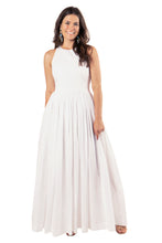 Load image into Gallery viewer, High Neck Maxi Dress - White
