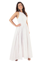 Load image into Gallery viewer, High Neck Maxi Dress - White
