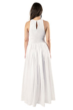 Load image into Gallery viewer, High Neck Maxi Dress - White
