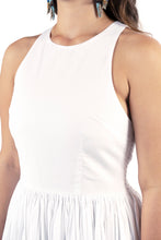 Load image into Gallery viewer, High Neck Maxi Dress - White
