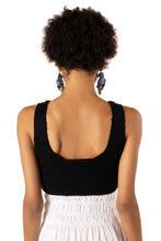 Load image into Gallery viewer, Jaclyn Crop Top Sweater - Black

