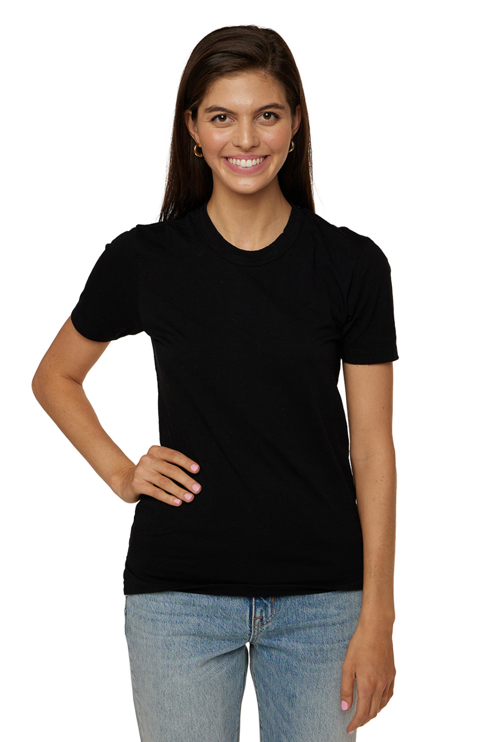 Slim Heritage Short Sleeve T-Shirt - Black