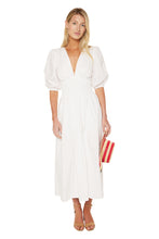 Load image into Gallery viewer, Agnata Midi Dress - White
