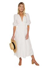 Load image into Gallery viewer, Agnata Midi Dress - White
