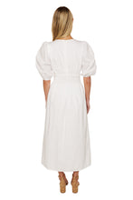 Load image into Gallery viewer, Agnata Midi Dress - White
