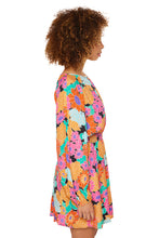Load image into Gallery viewer, Gretal Mini Dress - Colorful Pop Floral
