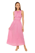 Load image into Gallery viewer, Jean Midi Dress - Adia Stripe Print Lilac
